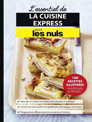 cover image of L'essentiel de la cuisine express pour les Nuls